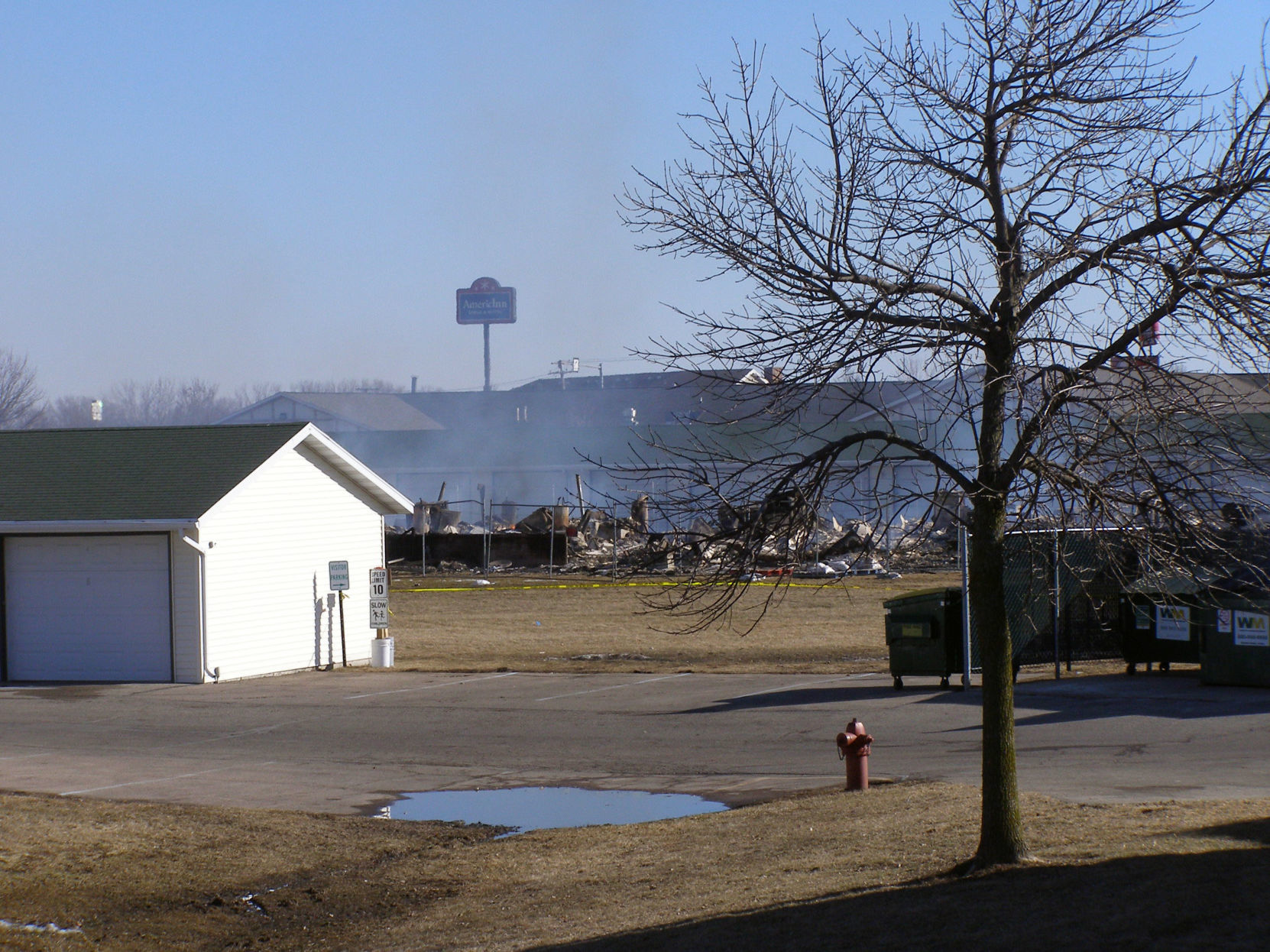 Investigation photos from 109 Knaup Drive explosion